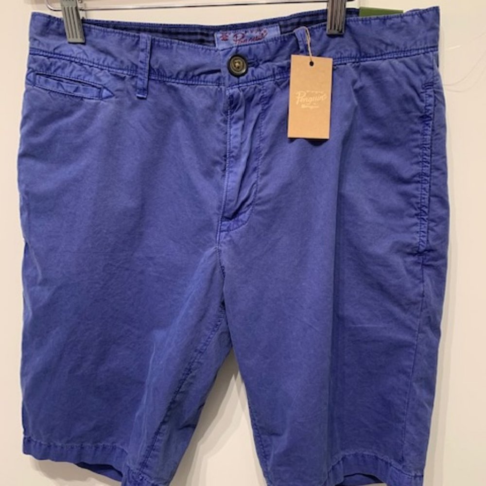 Men's Original Penguin Shorts - Royal Blue NWT